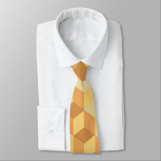 Corbata Tiempos de cubo 3D
