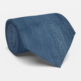 Corbata Tiempos de cuello con estilo denim para hombres