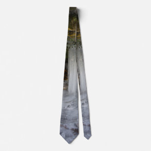 Corbata Tiempos de cuello de cueva congelados