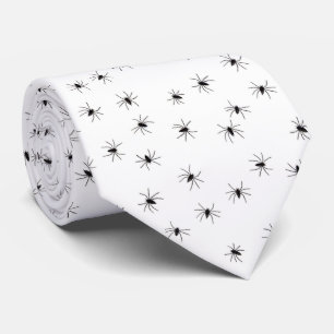 Corbata Tiempos de Halloween/arañas