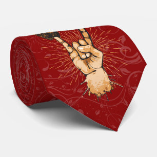 Corbata Tiempos de peñón y cuello rollo