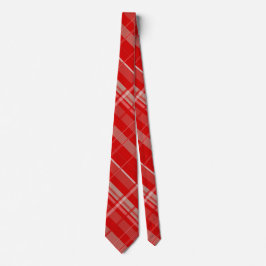 Corbata Tiempos rojos y platinados