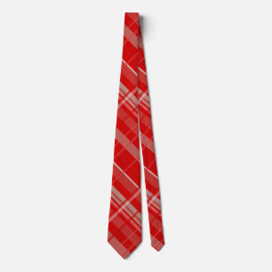 Corbata Tiempos rojos y platinados