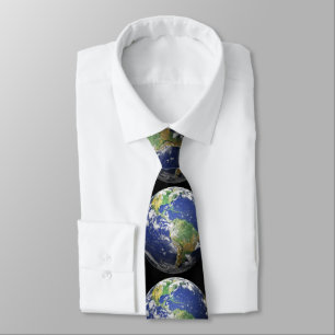Corbata Tierra - Efecto 3D