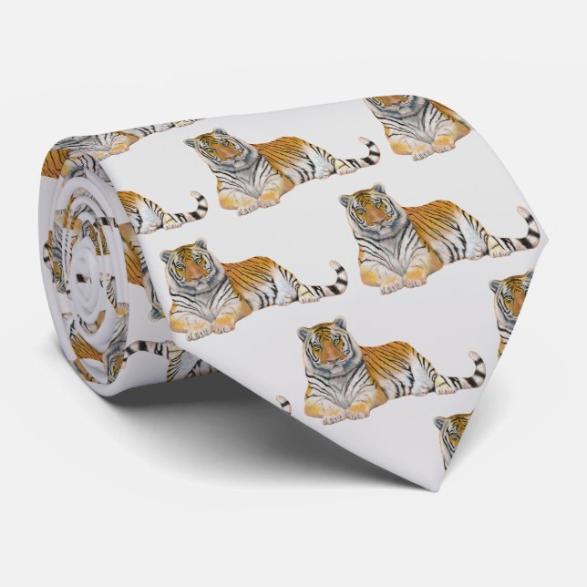 Corbata Tigre (Enrollado)