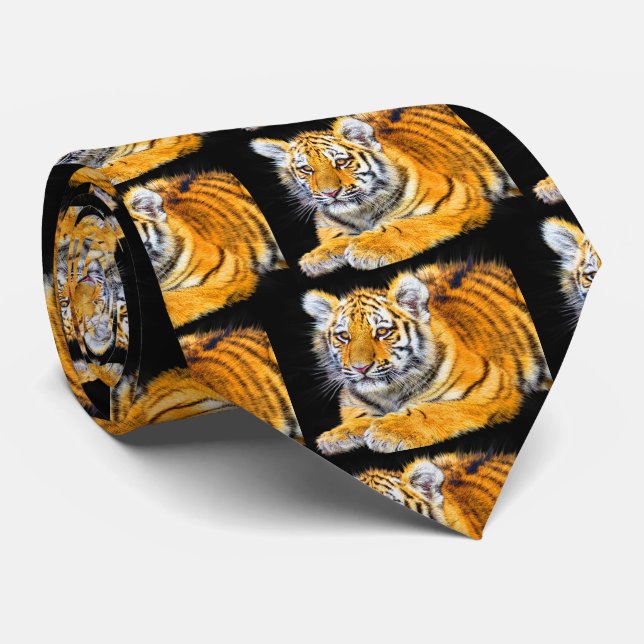 Corbata Tigre Cub (Enrollado)