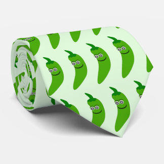 Corbata Tigre de pimiento verde