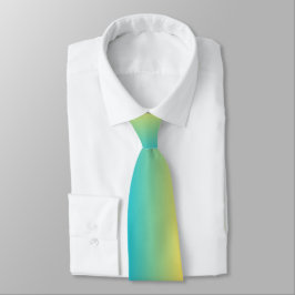 Corbata Tinta amarilla verde