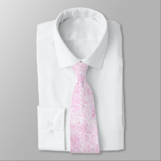 Corbata Tinte Dye Webby Rosa Abstracto
