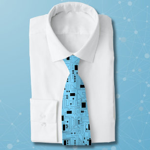 Corbata Tío de TI Azul Azur Clásico Placa Base