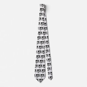 Corbata Tío Sam Patriótico Vintage y Bandera Americana