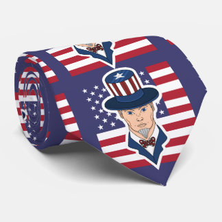 Corbata Tío Sam personalizado Tie