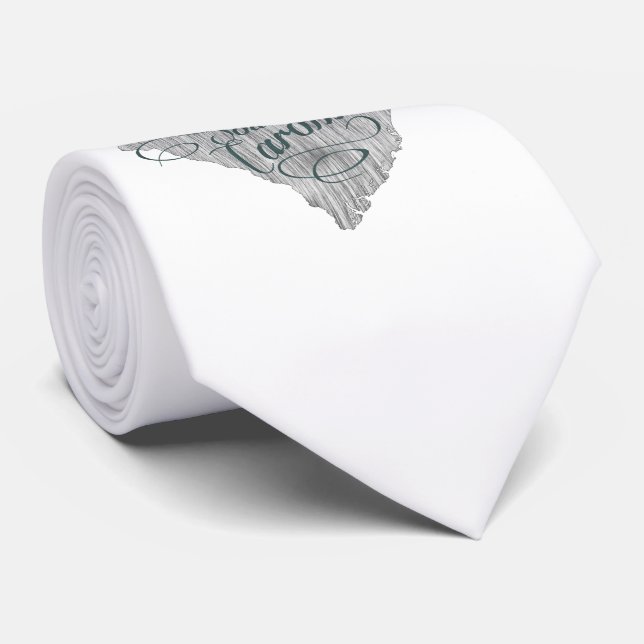 Corbata Tipografía Estatal de Carolina del Sur (Enrollado)