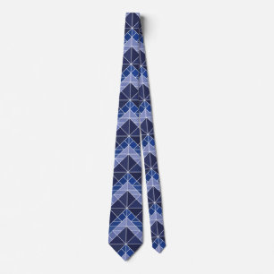Corbata Tira andrica índigo