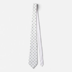 Corbata Tira de copo de nieve