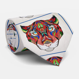 Corbata Tira de cuello de tigre