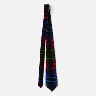 Corbata Tira de espectro de color