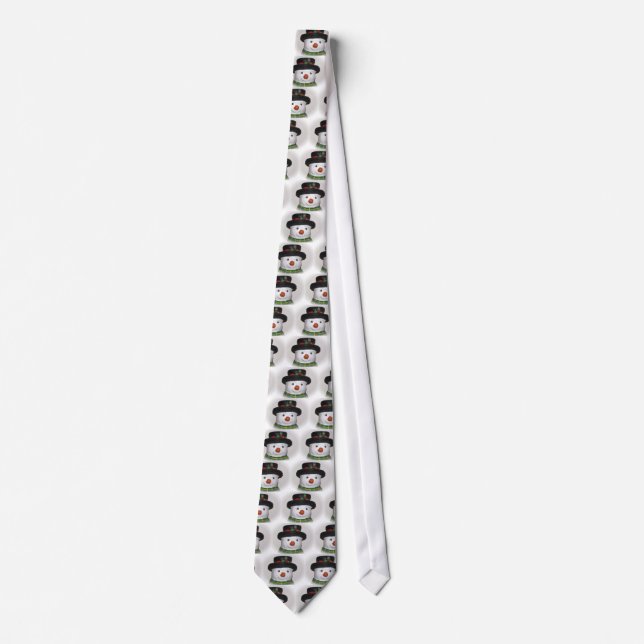 Corbata Tira de Snowman muy linda (Anverso)