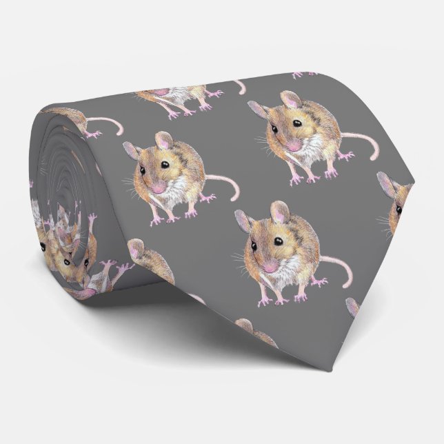 Corbata Tira del cuello del ratón (Enrollado)