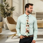 Corbata Tira monograma de tablero de cheques con aletas de<br><div class="desc">Tapón de Monograma Neutral Warped Checkerboard Se muestra en la paleta de tonos tierra en tonos marrones y verdes, pero TODOS LOS COLORES SON EDITABLES. Puede seleccionar 5 colores diferentes para el tablero de ajedrez, así como el fondo y los elementos monográficos. Personalice la plantilla con su primer monograma. ©...</div>