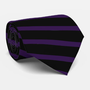 CORBATA TIRA NEGRA-PURPLE: COLOR DE FONDO CAMBIABLE