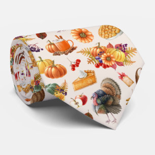 Corbata Tira tradicional de cuello de Acción de Gracias