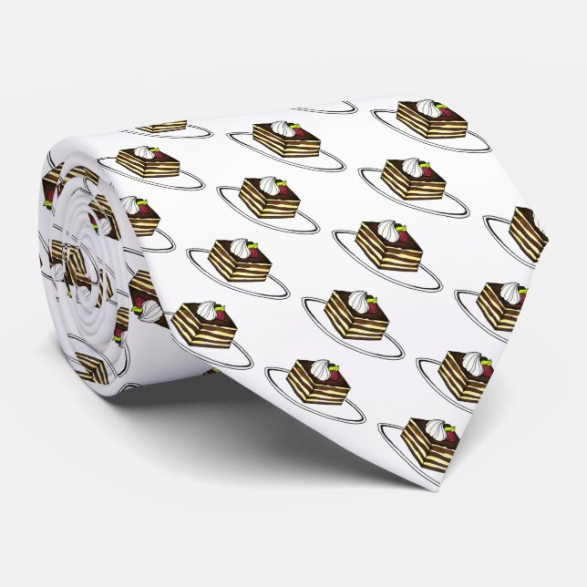 Corbata Tiramisu Foodie Tie (Enrollado)
