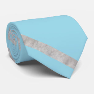 Corbata Tiras grises y azules texturadas