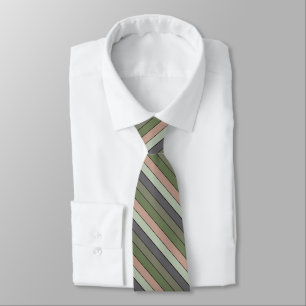 Corbata Tiras púrpura de la cáscara de nuez de pistacho
