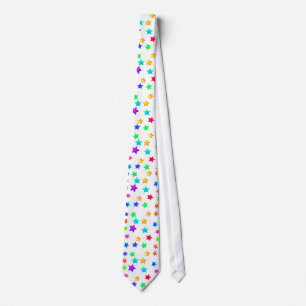 Corbata Tiro de estrellas de color