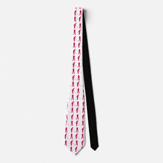 Corbata Tiro de golf rojo (Anverso)