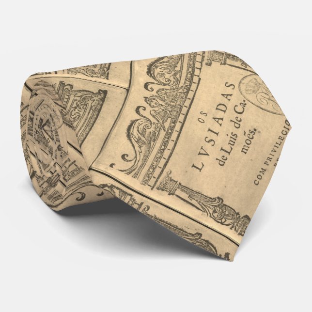 Corbata Título de Os Lusíadas - 1572 ed (Enrollado)