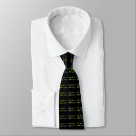 Corbata Toda la gloria para él (texto tropical)