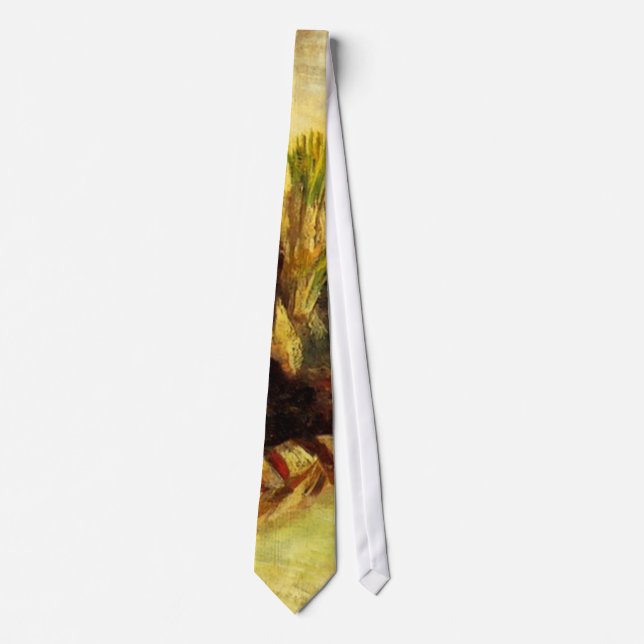 Corbata Todavía la vida con una canasta de cruces, Vincent (Anverso)