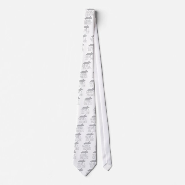 Corbata Todo es INGENIERÍA ESPACIAL (Anverso)