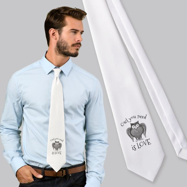 Corbata Todo lo que Necesitas Búho (Subido por el creador)