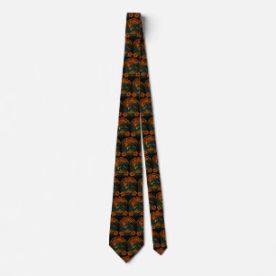 Corbata Todo Viene En Olas Retro