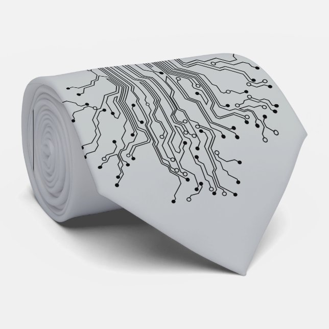 Corbata ¡Todos mis circuitos! (Enrollado)