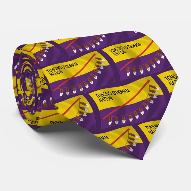Corbata Tohono O'odham NFlag Tie (Enrollado)