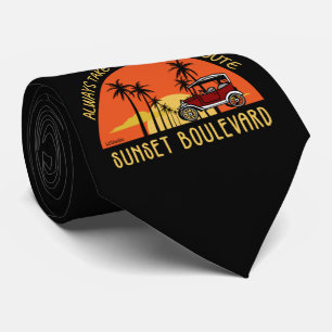 CORBATA TOMAR SIEMPRE EL BOULEVARD DE SUNSET DE LA RUTA ES
