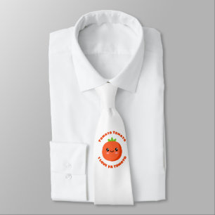 Corbata Tomate tomate te amo tomate