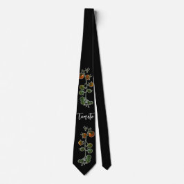 CORBATA TOMATO VINE FOTO NECK TIE