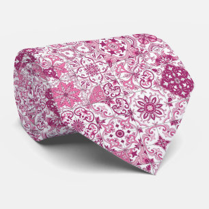 Corbata tonos mediterráneos/ azulejos