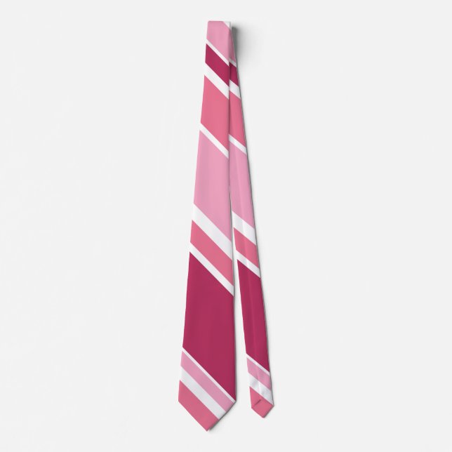 Corbata Tonos rosas (Anverso)