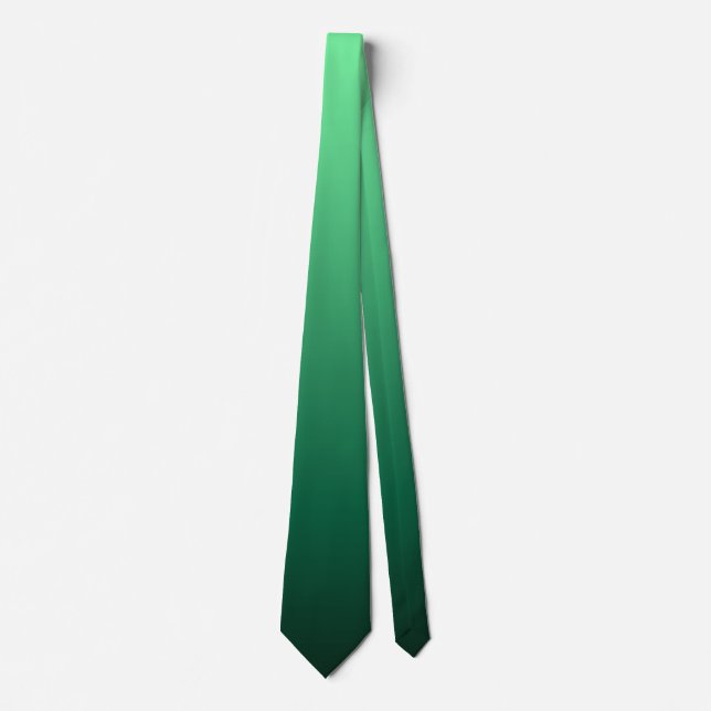 Corbata Tonos Verde Esmeralda (Anverso)