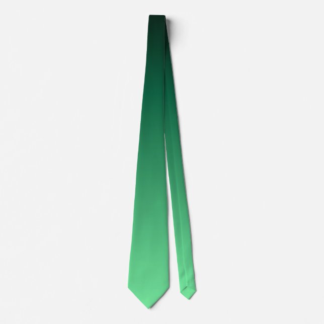 Corbata Tonos Verde Esmeralda (Anverso)