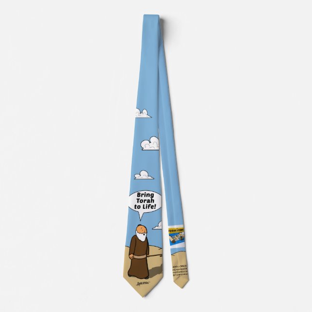 Corbata ¡Torah Comics Tie! (Anverso)