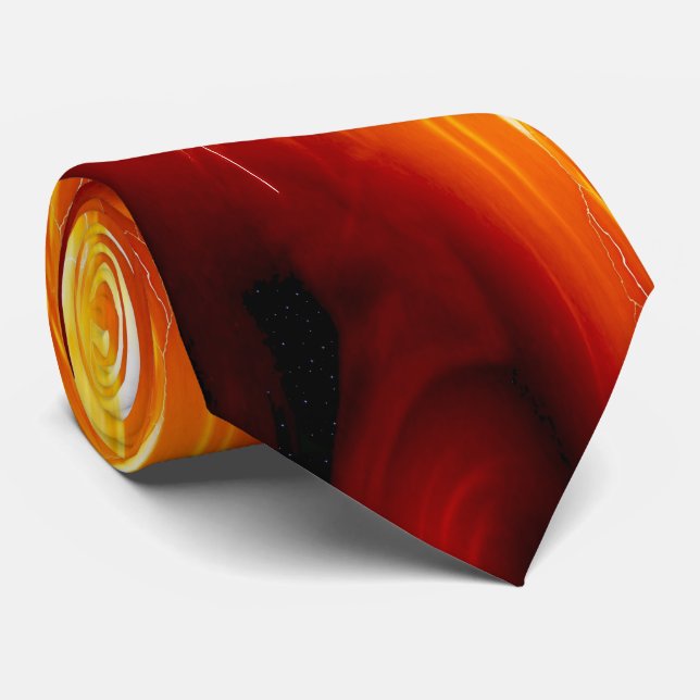 Corbata tormenta de fuego (Enrollado)