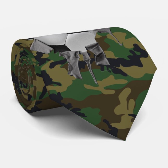 Corbata Torn Soccer (camo/personalizado) (Enrollado)