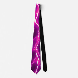 Corbata Tornillo Lightning - Canto de cuello rosado